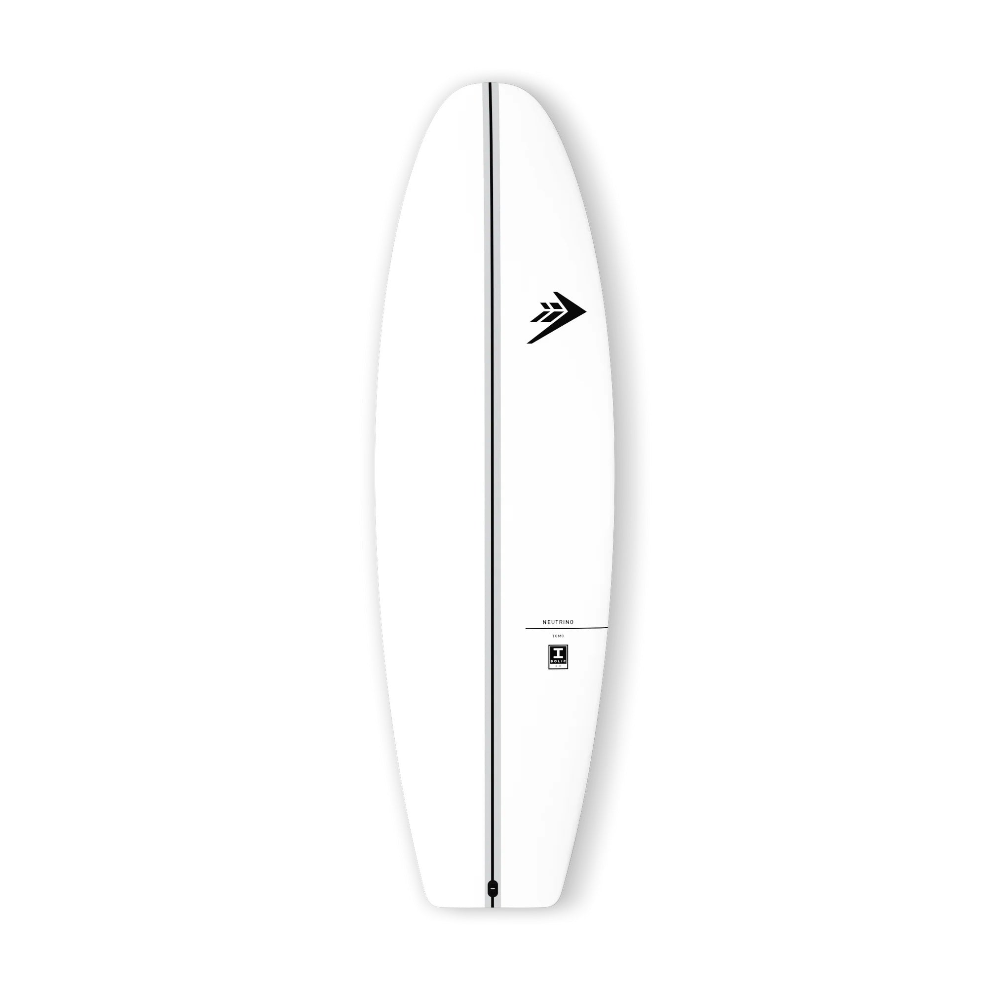 Firewire 5`8" Neutrino Square Ibolic Futures White Surfboard
