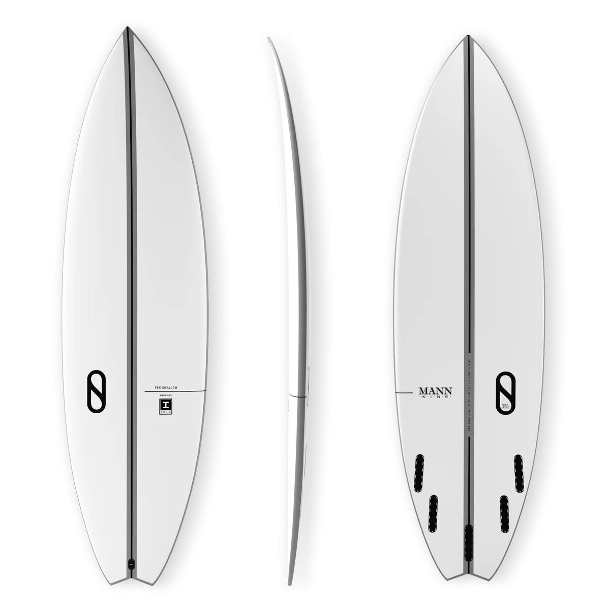 Prancha Surf Firewire 5`11" FRK Swallow Ibolic Futures White