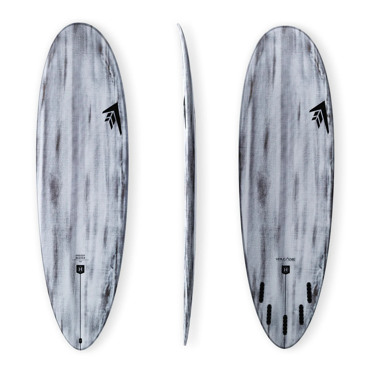 Surfboard Firewire 6`6" Greedy Beaver Rounded Pin Helium Volcanic Futures