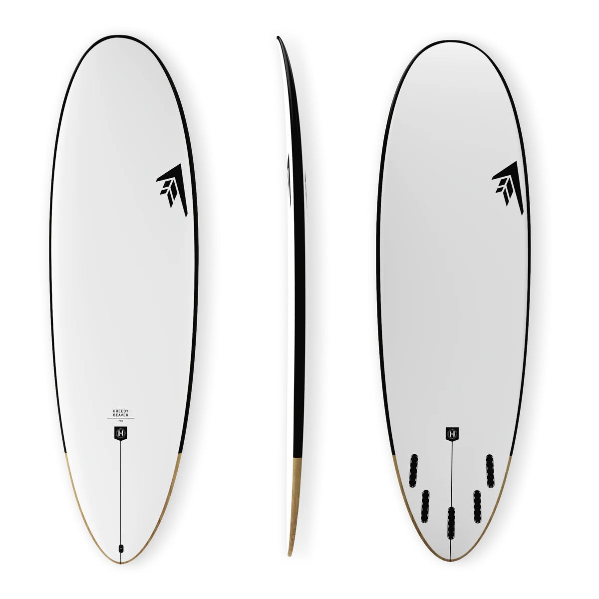Surfboard Firewire 6`8" Greedy Beaver Rounded Pin Helium Futures