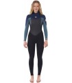 Fato de Surf Rip Curl Omega 4.3MM Back Zip Green