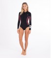 Fato Surf Hurley 2.2mm Advantage Springsuit Women Black