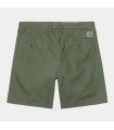 Calções Carhartt wip John Dollar Green