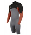 Fato Surf Vissla 2.2mm 7 Seas LS Springsuit Rust