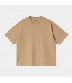 T-Shirt Carhartt wip W´ S/s Chester Dusty H Brown