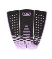 Deck O&E Tyler Wright Signature 3 Piece Tail Pad Black/Violet