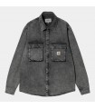 Casaco Carhartt WIP Monterey Shirt Jacket Black