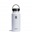 Garrafa Hydro Flask 32 oz Wide Mouth 2.0 Flex Cap White