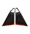 Pés de Pato Hubboards Air Houston Cut Black/Red