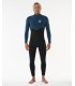 Fato Surf Rip Curl 4.3mm E-Bomb Zip Free Blue Green