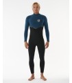 Fato Surf Rip Curl 4.3mm E-Bomb Zip Free Blue Green