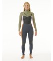 Fato Surf Rip Curl 4.3mm Dawn Patrol Wmns Cz Charcoal
