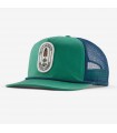 Hat Patagonia Airfarer Cap Clean Climb Bloom Gather Green