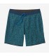 Calções Patagonia Hydropeak Boardshorts 18" Sea Texture Tidepool Blue
