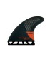 Fins O&E 0E2 Control Futures Thruster Orange Tri Fins