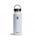 Garrafa Hydro Flask 40 oz Wide Mouth 2.0 Flex Cap White