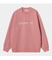 Sweat Carhartt WIP W' Sweat Dusty Rose/Moonbeam