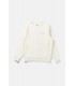 Sweat Rhythm Fungi Fleece Crew Vintage White