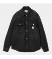 Jacket Carhartt WIP Harvey Black Dark Used Wash