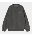 Sweat Carhartt WIP Vista Graphite Garment Dyed