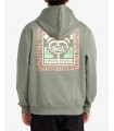 Sweat Capuz RVCA Morocco Palm Jade
