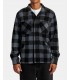 Shirt RVCA Yukon Hi Pile Overshirt Garage Blue