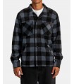 Shirt RVCA Yukon Hi Pile Overshirt Garage Blue