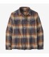 Camisa Patagonia Fjord Flannel Shirt Sunrise Ridge Forge Grey