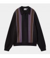 Polo Carhartt WIP Arlo Black/Kendricks Stripe