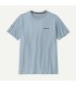 T-shirt Patagonia Fitz Roy Icon Responsibili-Tee Fleck Blue