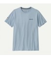 T-shirt Patagonia Fitz Roy Icon Responsibili-Tee Fleck Blue