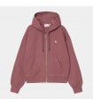 Carhartt Jacket WIP W' Casey Hooded Dusky Pink/Silver