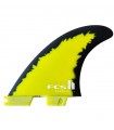 FCS II Fins Mason Ho Medium PC Aircore Black/Yellow Tri Fins