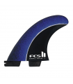 FCS II Fins Gabriel Medina PC Aircore Large Blue Tri Fins