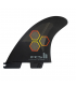 Quilhas FCS II Channel Islands PC Medium Black Tri Fins